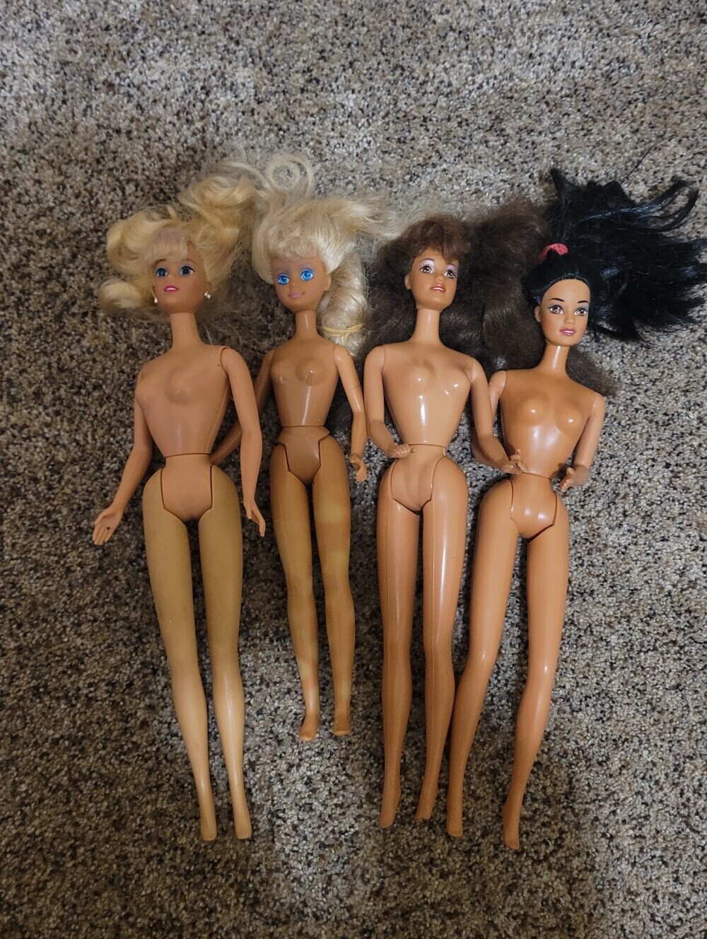 Barbie Dolls Vintage 1966 Set Of 4